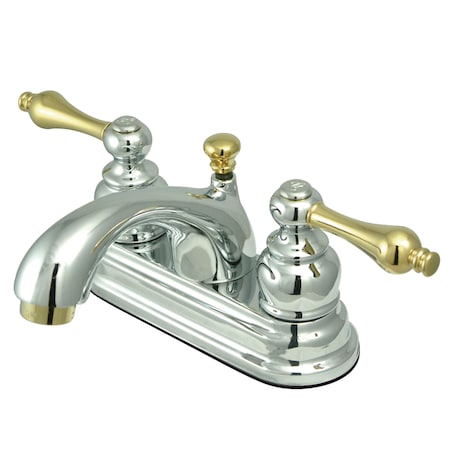 Kingston Brass 4" Centerset Bathroom Faucet, Chrome KB2604AL
